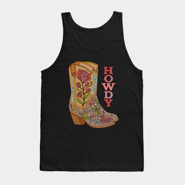 Howdy Tank Top by Valentina Harper